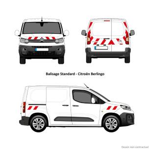 Kit de balisage prédécoupé pour Berlingo